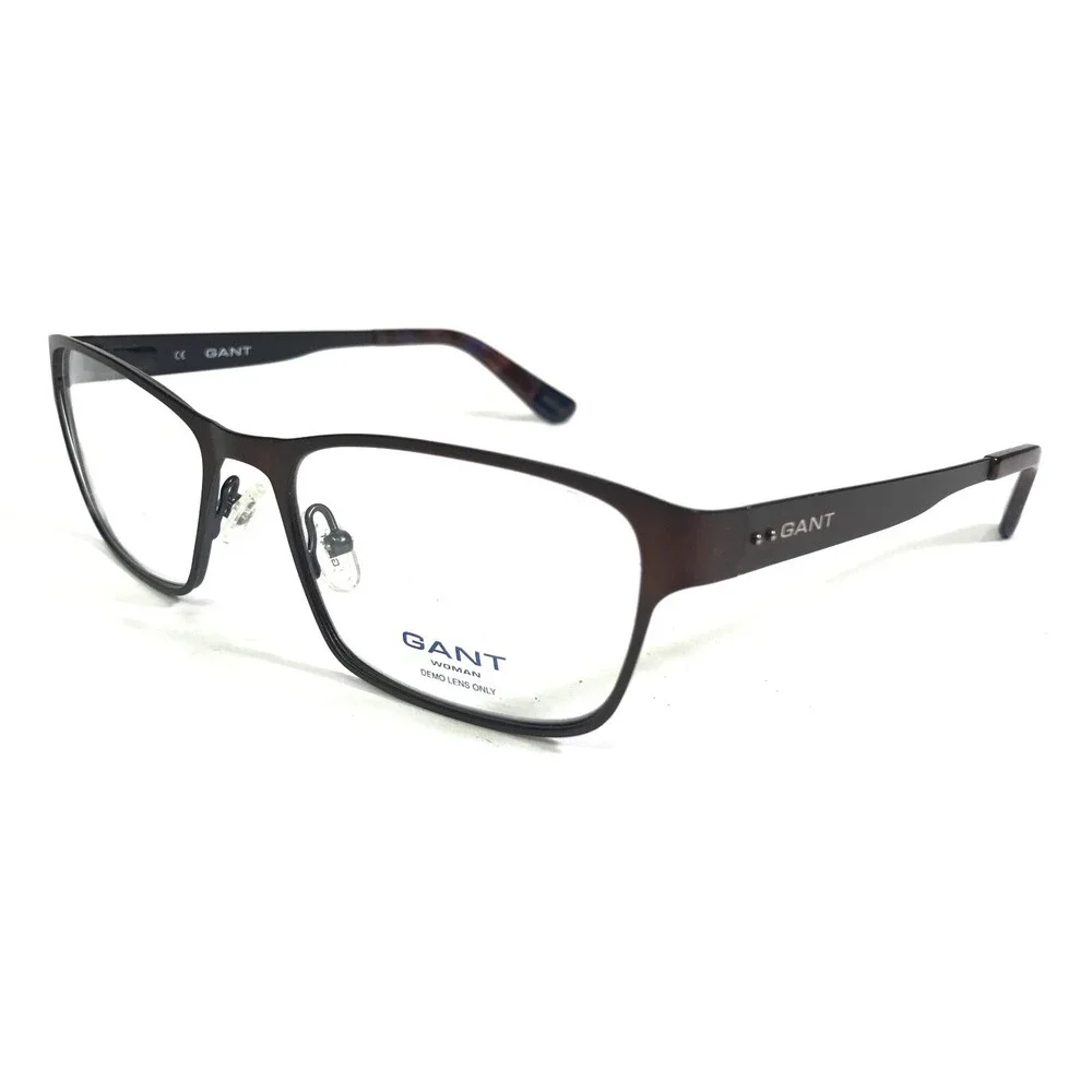 GANT Eyeglasses Frames GW 100 SBRN Brown Square Full Rim 54-17-135